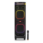 Parlante Bluetooth Karaoke Blik Towerbass Color Negro