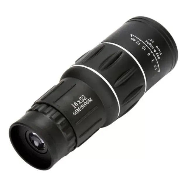 Monocular Hd 16x52 Profesional Lentes Pro Bak4 Waterproof