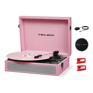 Reproductor De Lp Bluetooth Vintage De 3 Velocidades Con Toc Reproductor De Lp Bluetooth Vintage De 3 Velocidades Con Toc