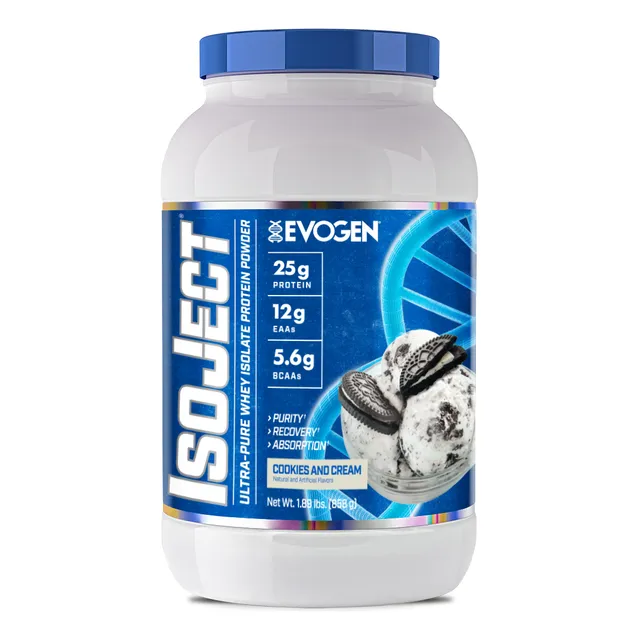 Isoject Aislada Filtrada Al Frio 2lbs. - Evogen Nutrition