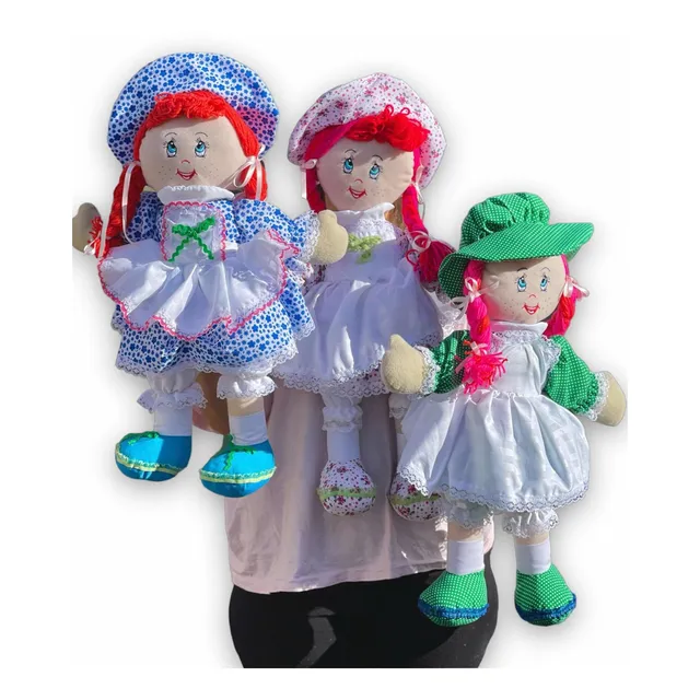 Muñeca De Trapo Grande 65cm + Obsequios