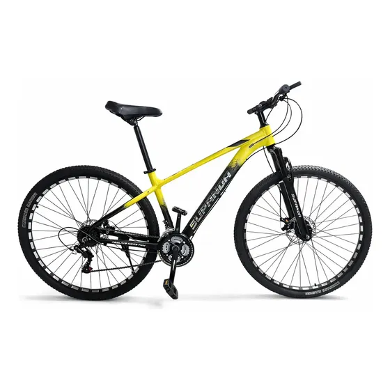 Bicicleta Montaña Aluminio 21 Vel Rodado 29 Cambio Shimano Color Amarillo Tamaño Del Cuadro 29 | Cuotas sin interés