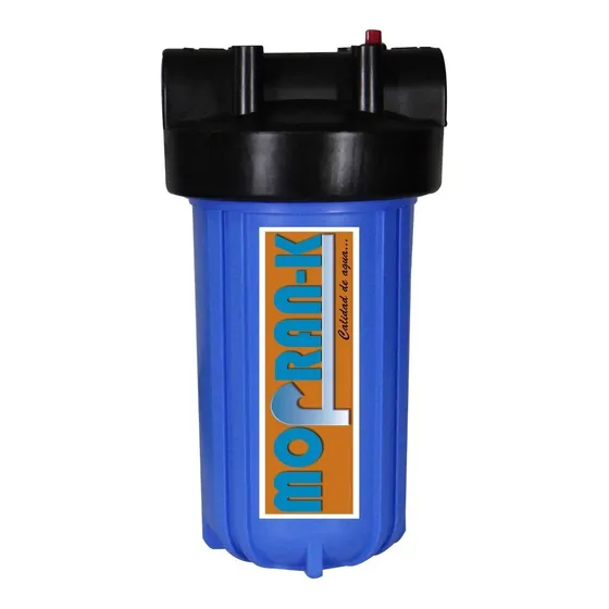 Filtro Big Blue Jumbo 10x4.5 Con Cartucho Desbarrador