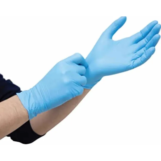 Guantes De Nitrilo Color Azul, Bulto 1000pzas Tallas M Y Xl