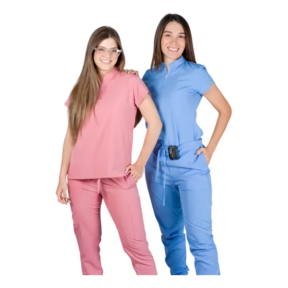 Oferta Uniforme Medico Tela Stretch Scrub Jogger De Mujer 