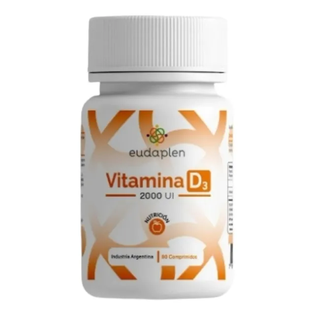 Vitamina D3 2000ui X 90 Comp Fortalece Huesos
