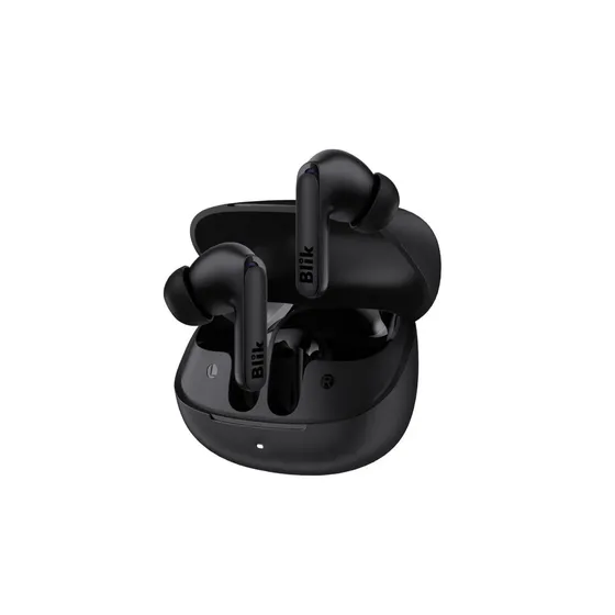 Audifonos Bluetooth Blik Air1000 Cancelación De Ruido 25 Hrs Negro