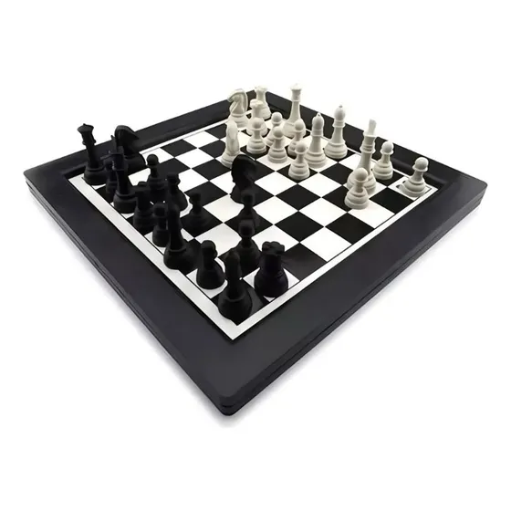 10 Jogos De Xadrez 24 X 24 Tabuleiro Raciocínio Estratégia