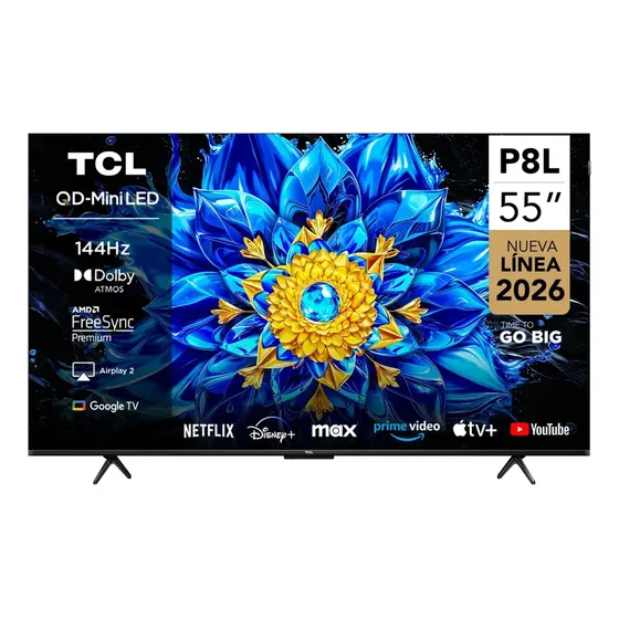 Smart TV TCL 55 QD-Mini LED UHD 4K P8L