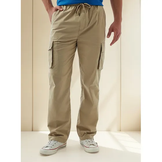 Pantalón Cargo Staight Fit Americanino 839f001 Caqui Euca