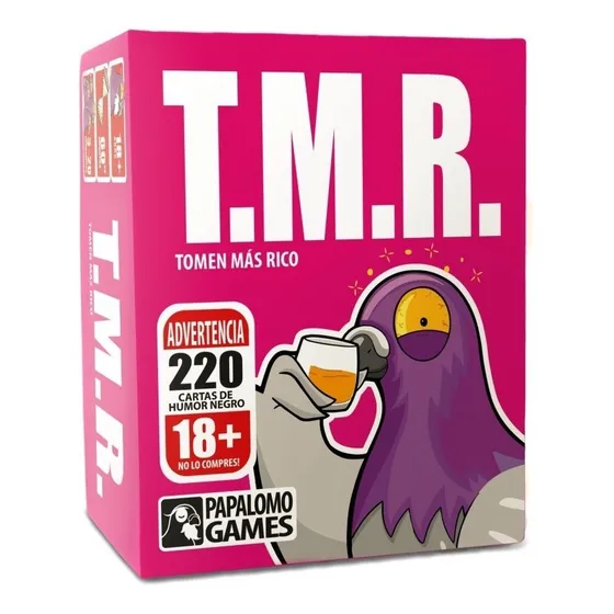 Juego De Mesa Cartas Tomen Más Rico Tmr T. M. R 18+ (ed Ctm)