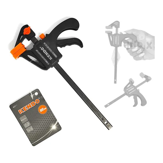 Prensa Carpin T/sargento Apriete Rapido Riel Apert.100 Mm