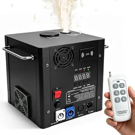 Máquina de Chispas Frías 750W Profesional DMX Control Remoto Efecto Escenario para Eventos y Bodas Vida Buenas