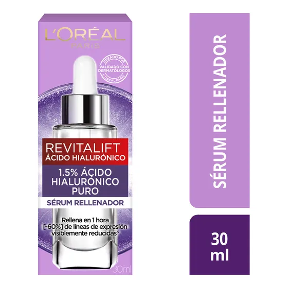 Sérum L'Oréal Paris Revitalift Ácido Hialurónico 30 Ml Tipo de piel Todo tipo de piel Día/Noche