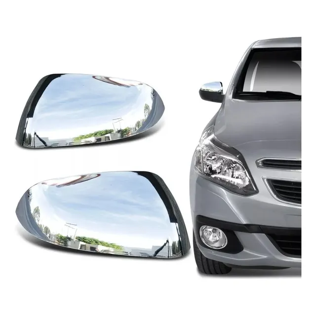Kit X 2 Cubre Cacha De Espejo Cromada Chevrolet Agile 
