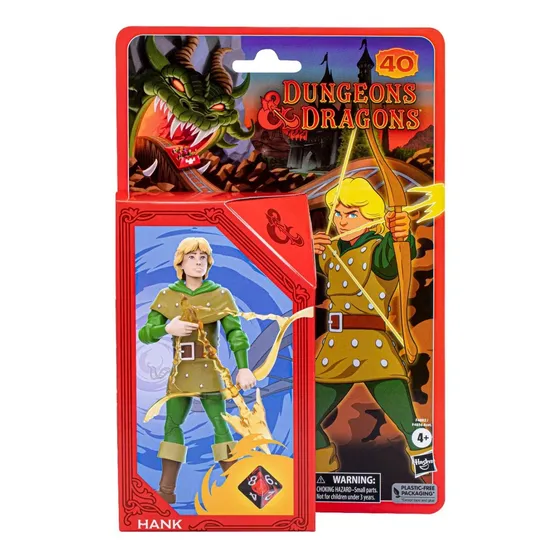 Dungeons & Dragons Serie Animada Figura 15 Cm Hank Hasbro