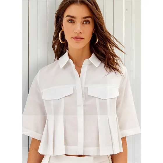 Camisa Croptop Sml Todos Los Colores 