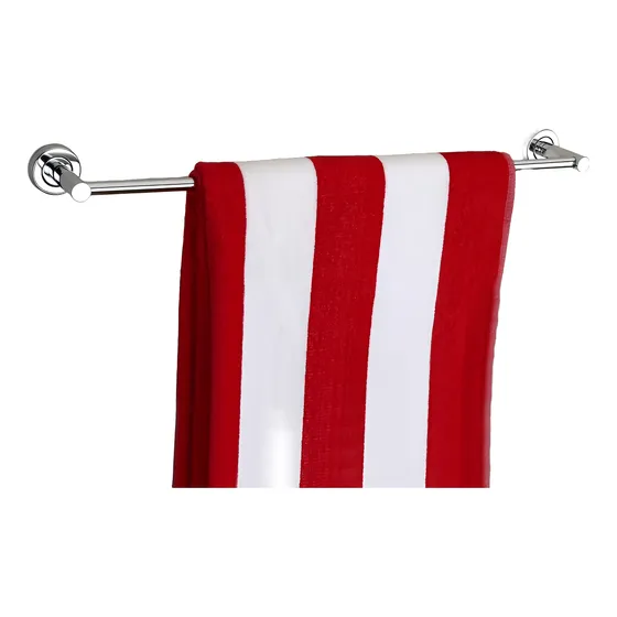 Toallero Simple Acero Inox Barra Toalla Baño Delsur