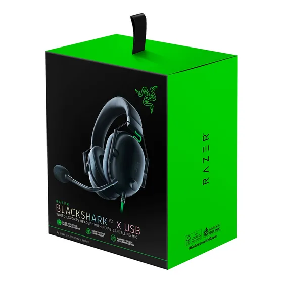 Audifonos Razer Blackshark V2 X Gaming Headset