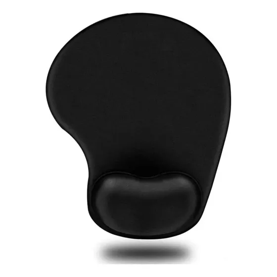 Mouse Pad | Almohadilla Para Ratón Ergonómico Con Gel| Negro