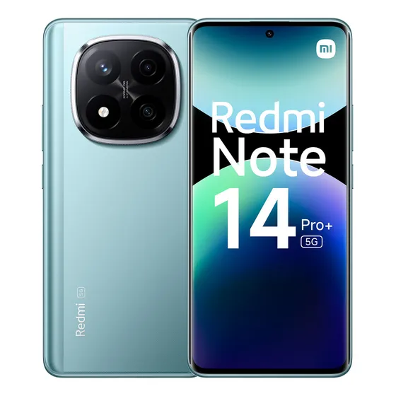 Celular Xiaomi Redmi Note 14 Pro Plus 5g Azul 256gb 8ram 200mpx