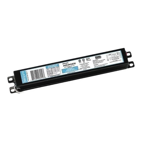 Balastro Eléctronico Philips 2x32w T8 120-277v
