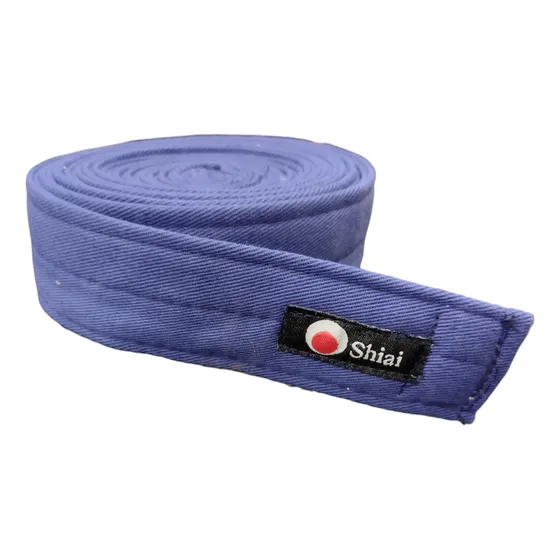 Cinto Para Artes Marciales Shiai 3 Costuras Karate Itf Judo 