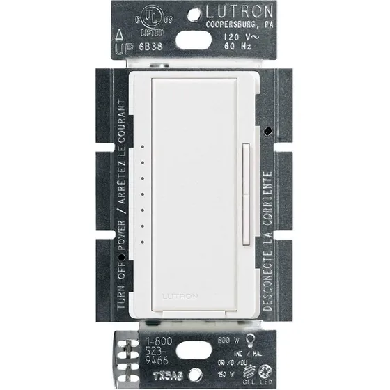Dimmer Atenuador Inteligente Lutron Rrd-pro-wh Radiora2