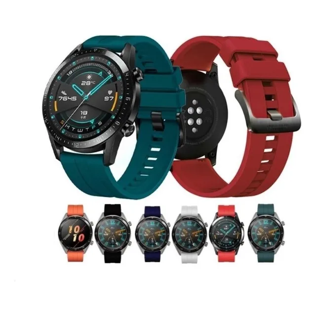 Correa Silicona Deportiva 22mm Para Huawei Gt4/gt3/gt2.