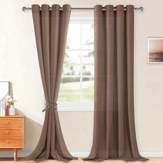 Cortinas Traslúcidas 120 - 1 Panel Con Alzapaños Cortinas Traslúcidas 120 - 1 Panel Con Alzapaños