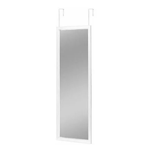 Miruo - Espejo Para Colgar Sobre La Puerta (blanco, 43 X 16