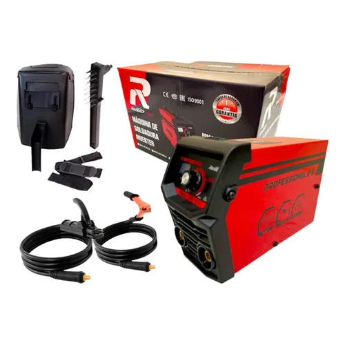 Maquina De Soldar Inversor 127v 100 Amp Mini Redbo Mma-130s Color Rojo