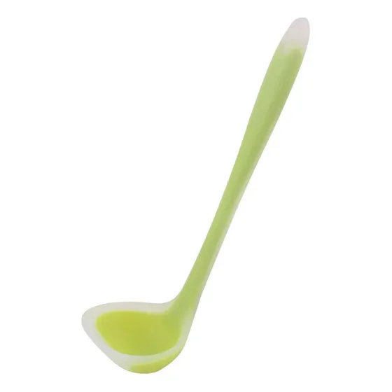 Cucharón De Sopa De Silicona 21 Cm, Resistente Al Calor