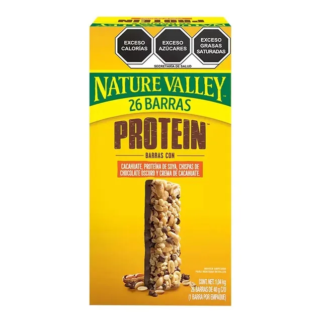 26 Barra Proteina Naturevalley Chocolat Crema D Cacahuat 40g