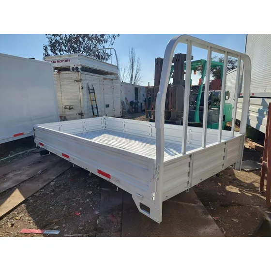 Carrocería Plana Con Barandas 3.70x1.85x0.40