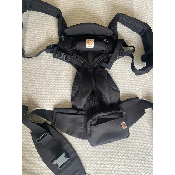 Portabebés Ergobaby Omni 360 Mesh - Malla Color Negro