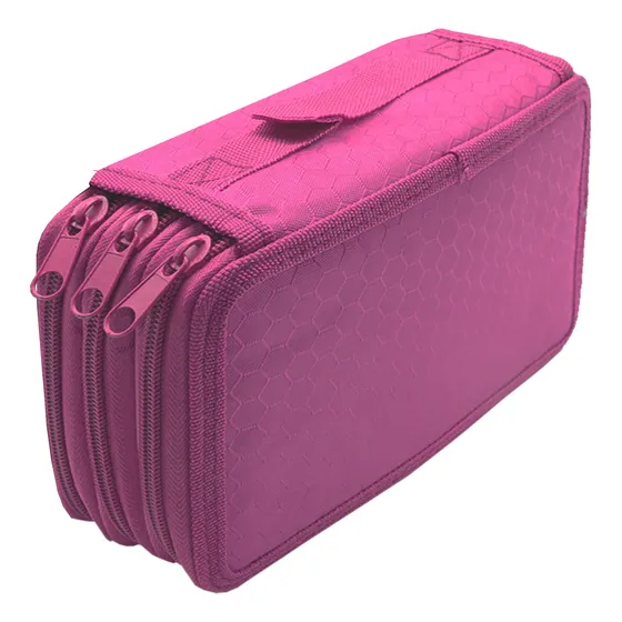 Estuche Para Lapices 75 Espacios 20x12x7cm Colores Lapicera Organizador Portalapices Colores Lapisera No Incluye Lápices