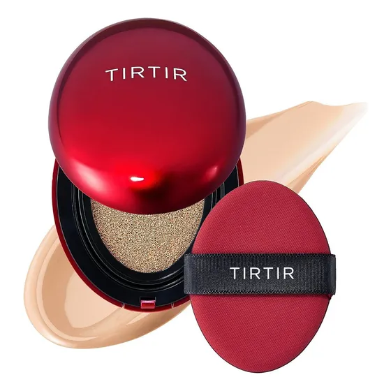 Máscara Novotirtir Red Cushion Foundation Maquiagem Coreana