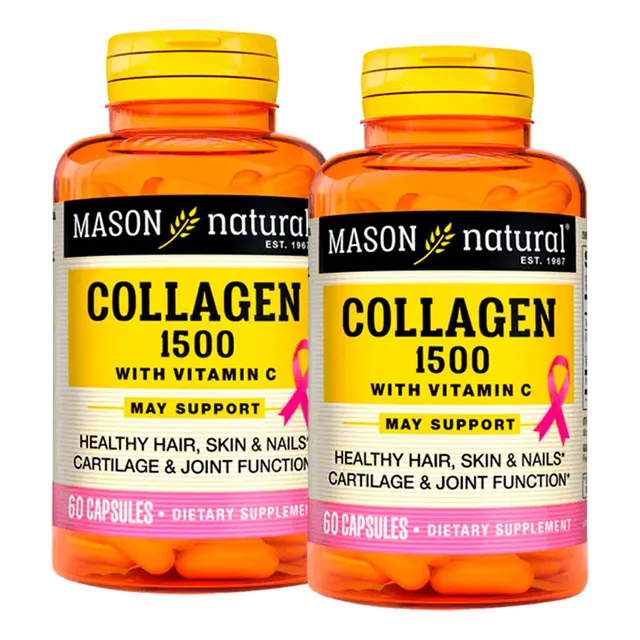 Vitamina Collagen 1500 Plus Biotin & Vitamin C 60 Cap Packx2