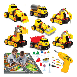 Juguetes De Construcción Desmontables 7 En 1, Juego De Ingen Juguetes De Construcción Desmontables 7 En 1, Juego De Ingen