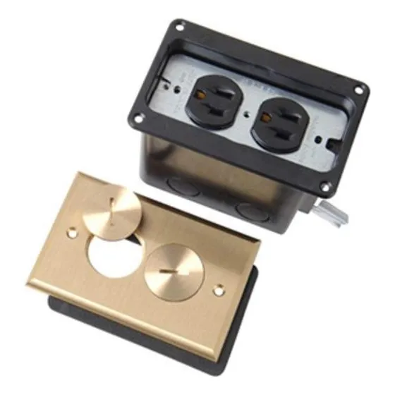 Legrand Pass & Seymour Fb1trdb De La Caja De Piso Para Pisos