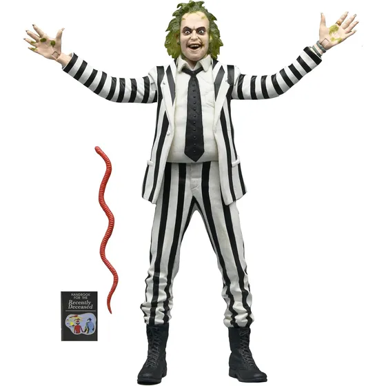 Figura Beetlejuice Striped Suit Neca