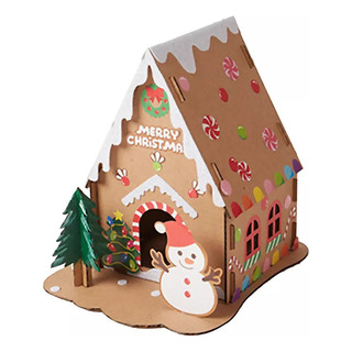 * Diy Casas De Navidad Kits De Casas De Artesanía Navideña * Diy Casas De Navidad Kits De Casas De Artesanía Navideña