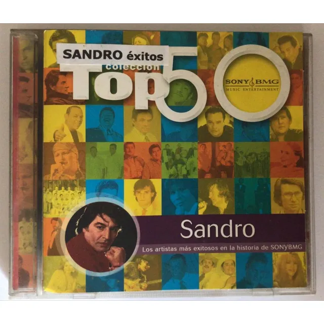 Sandro. Top 50. Cd Org Usado. Qqk. Ag.