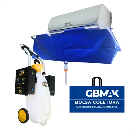 Maquina De Limpeza Split Gbmak Premium 150 Psi Coletor 24k