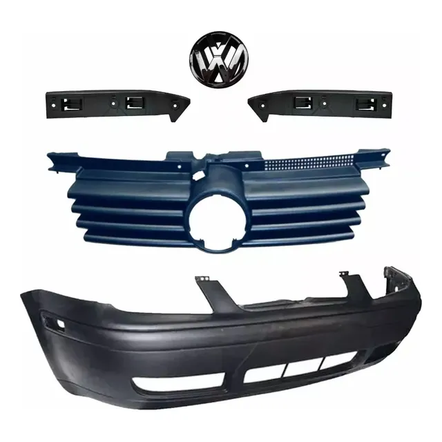 Fascia Del Jetta A4 Con Parrilla Emblema 99 01 02 03 04
