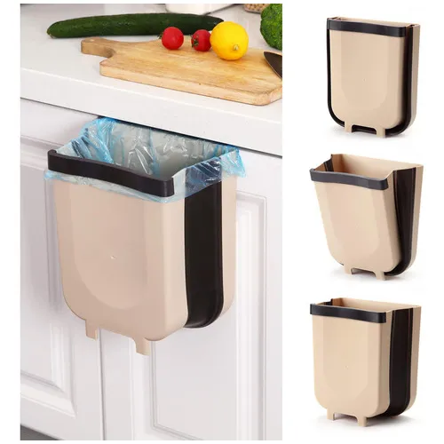 Caneca Basurero Plegable - Color Blanco