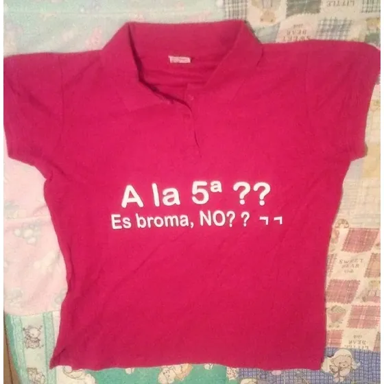 Chemise Fucsia Nueva Para Dama Talla M Tela Gruesa