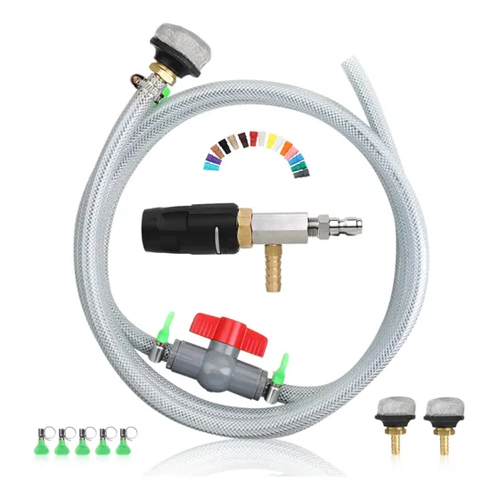 Kit Boquilla Lavado Presion Ajustable Mejorado Largo Alcance