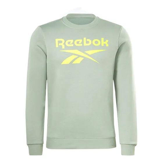 Polera Reebok Mujer Ri Bl Fleece Crew H54773 Gris